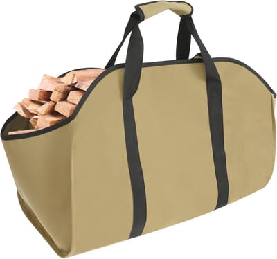Waterdichte Brandhouttas voor Buiten en Binnen - Ideaal voor Camping en Tuin, 60 x 34 x 40 cm
