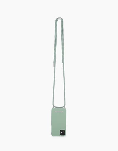 iDeal of Sweden Ordinary Phone Necklace Case voor iPhone 11 Pro/XS/X Spring Mint