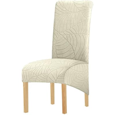 1 ST Jacquard Stoelhoes Stretch XL Maat Lange Rug Stoelhoezen Zittinghoezen Voor Bruiloft Eetkamer Huis Keukenstoelen 1PC Chair Cover