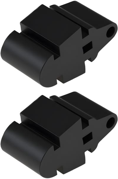 Dailygoody - Auto Radiator Beugel Profiel Rubber - Duurzaam en Hoogwaardig - 2 stuks - Geschikt voor VW T4 - Betrouwbare bevestiging - Versterkt de ra