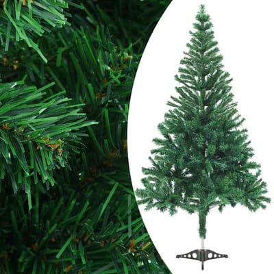 vidaXL - Kunstkerstboom - met - verlichting - en - kerstballen - 230 - takken - 120 - cm