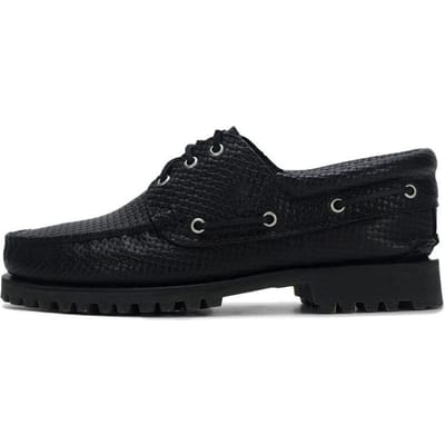 Timberland Authentic Boat Shoe Black Full Grain Brown Taglia: 42 | Scarpe Eleganti Outlet | Uomo | Nero