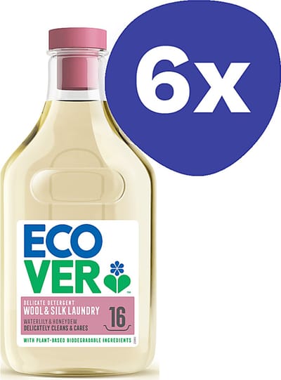 Ecover Delicate (22 wasbeurten) (6x 1L)