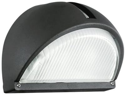 Buitenwandlamp met Bewegingsmelder en E27 Fitting - Spatwaterdicht IP44 - Indirecte Verlichting