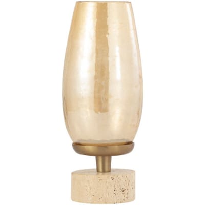 PTMD - Windlicht Sajeth - Goud - 12.5x13x33cm
