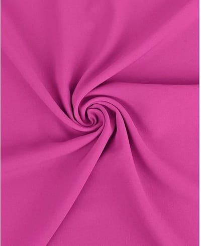Texturé stof uni - Fuchsia 17 - 1 meter