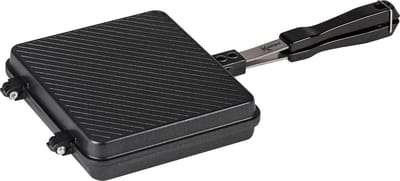 Tosti Apparaat - Sandwichmaker XL - Maak Broodjes - Non-stick Coating - XL Formaat - Zwart