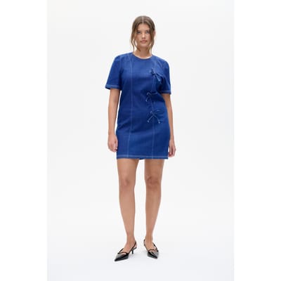 Baum und Pferdgarten Amali Dress Blue Depths Maat: 32 | Mini Jurken Outlet | Dames | Blauw