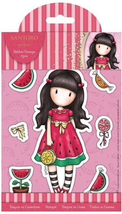 Gorjuss: Rubber Stamps - Santoro - Every Summer Has a Story (GOR 907160)