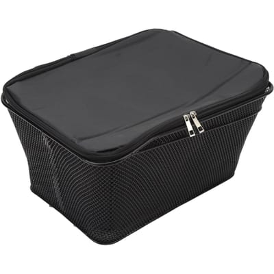 Achterfietsmand 20L Capaciteit 20kg Draagvermogen Waterdicht Rek Opbergtas voor Buiten gray