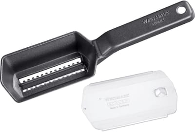 Westmark Fish Scaler Scalex Black Edition – Visscaler gemaakt van aluminium en roestvrij staal – Gemakkelijk Visschubben verwijderen – Anthraciet