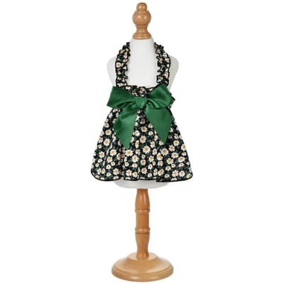 Robe de Princesse Florale Printemps Été Vêtements pour Chien de Compagnie Doux Vêtements pour Animaux de Compagnie Yorkshire Mignon Imprimé Chiot Chat Jupe XS