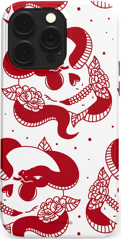 Casetastic Hoesje Geschikt voor Apple iPhone 14 Pro Max Magsafe - Stijlvolle Beschermende Duo-layer Case - Beet van de nacht