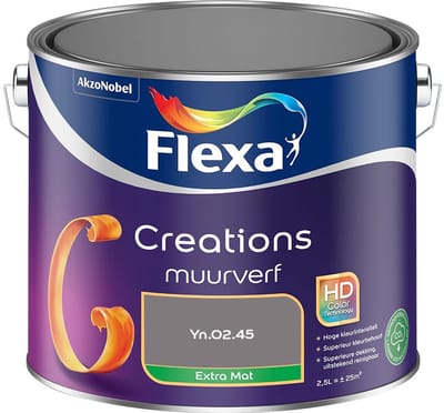 Flexa - Creations Muurverf Extra Mat - Yn.02.45 - Mengverf - 2,5 L