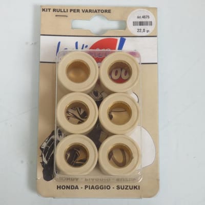 Galet rouleau de variateur Leovince pour Scooter Piaggio 250 Hexagon 2001 à 2017 23.8x18 22Grs Neuf