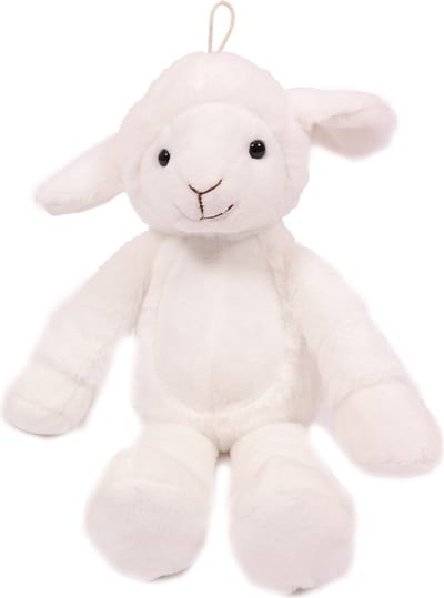 Pia Soft Toys - Schaap - Zittend - Wit - 35 cm