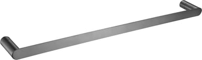 Handdoekbeugel gun metal Ovaal