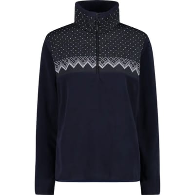 Fleece met halve rits voor dames CMP