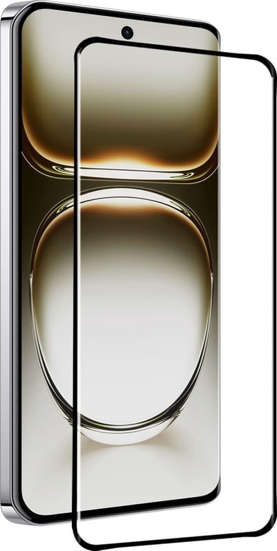 Screenprotector - Geschikt voor OPPO Reno 12 - Full Cover - Gehard Glas - Beschermglas - Tempered Glass - Screen Protector