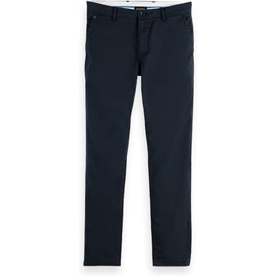 Scotch & Soda Essentials - Mott Super Slim Fit Contains Organic Cotton Nig Taglia: W30L30 | Pantaloni chino Outlet | Uomo