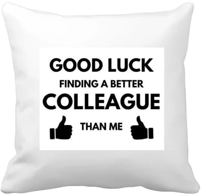 Akyol - good luck finding Kussen hoes - Collega - succes - werk - afscheidscadeau - verjaardagscadeau - kado - 40 bij 40 cm
