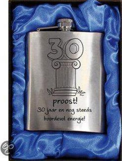 Zakfles - 30 jaar (inhoud 210 ml)