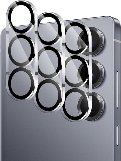 Set van 3 Camera Protectors voor Samsung Galaxy S25 Ultra - 9H HD Anti-Scratch Lensbescherming met Gehard Glas en Eenvoudig Ontwerp
