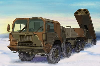 Trumpeter Modelbouwpakket Militaire voertuigen - 63528 M1014 W/M2042A1 GLCM TEL Truck Plastic - 1:35 - Modelbouw