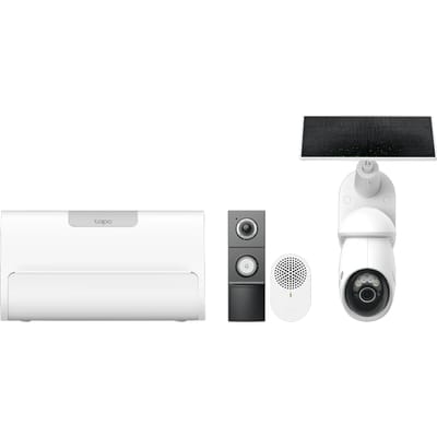 TP-Link Tapo C660 Solar Kit + D235 Smart Battery & Wired Doorbell + H500 CentralHub