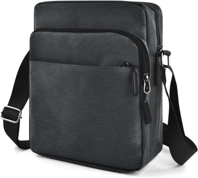 Schoudertas voor Mannen, Crossbody Tas voor Mobiele Telefoon, Ideaal voor Dagelijks Gebruik en Reizen
