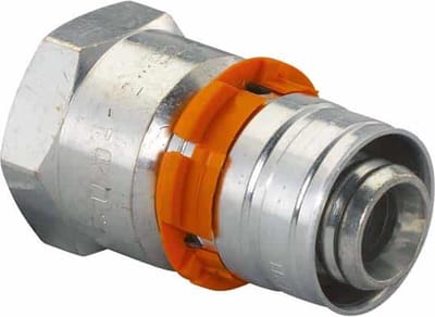 Uponor s-press plus AV / multimedia paneel female thread 32 mm x 1