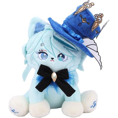 30cm Schattige Furina Miauw Kat Pluche Speelgoed Genshin Impact Spel Omringend Pluche Speelgoed Film Knuffeldieren Speelgoed Voor Kinderen Verjaardagscadeau 30cm blue