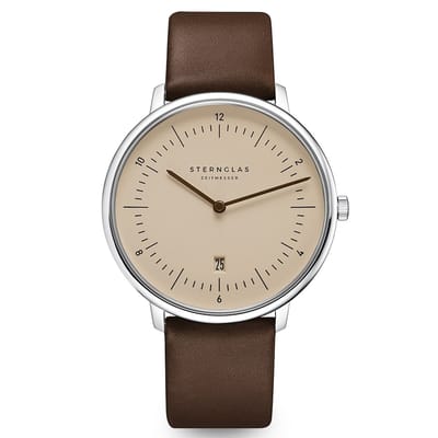 Sternglas Naos XL Sand Brown S01-NX54-PR04 Horloge