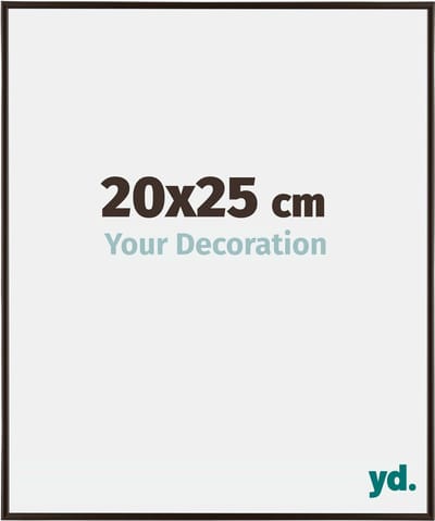 Your Decoration - Fotolijst 20x25 cm - Kunststof - Antraciet - Evry