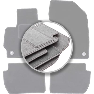 Automatten asgrijs voor: Peugeot 4008 crossover (2012-2017)