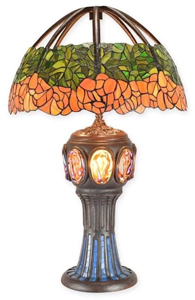 Tiffany stijl tafellamp 79,5 cm hoog