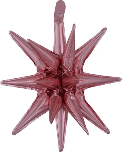 Amscan - Folieballon Magic Star klein Rose Gold - 45 x 50 cm