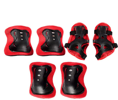 Kinderen Beschermingsset - Rolstoel Ski Uitrusting - Veilig Sporten - Ademend Comfort - 3-12 Jaar - Rood