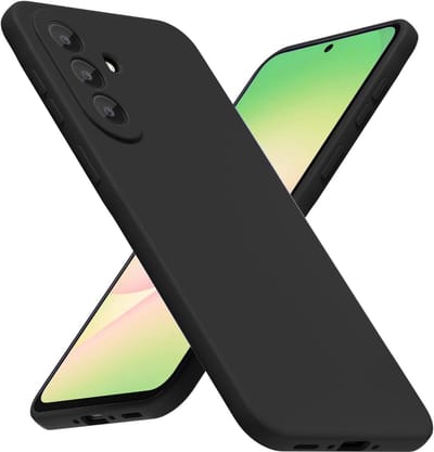 Siliconen Backcover - Soft Touch - Zwart - Tpu Zacht - Hoesje Geschikt voor: Samsung Galaxy A37