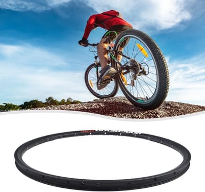 Fiets Velg - Mountainbike Wiel - Offroad Rijden - Dubbelwandig Aluminium - 26 Inch - Zwart