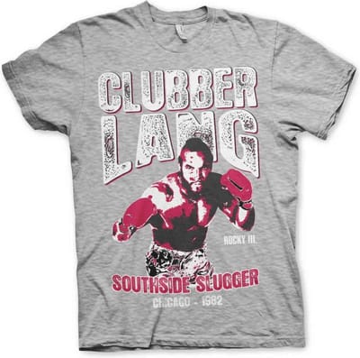 Rocky Heren Tshirt -S- Clubber Lang Grijs