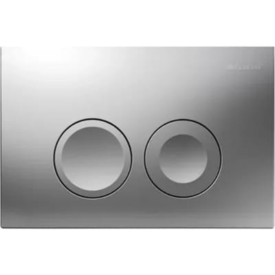Geberit Bedieningspaneel Delta 21 Voor Up100 Inbouwreservoirs|16,4x24,6cm Mat Chroom