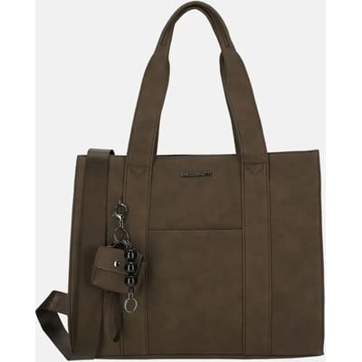 Enrico Benetti Taylor Schoudertas met 15 inch Laptopvak - Laptoptas - Bruin