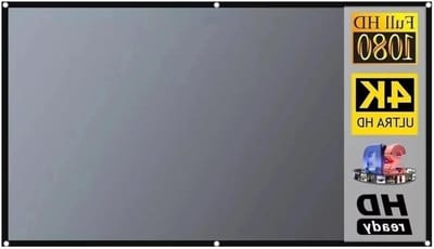 Schermprojector Projectorscherm Hoge helderheid Reflecterend Meta Home Buitenkantoor(84 inch)