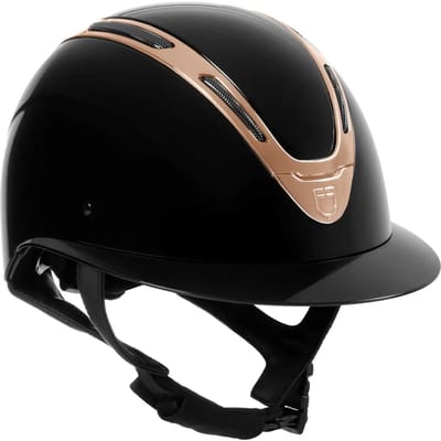 Polo rijhelm met glanzende schaal voor vrouwen Equestro Apocalypse