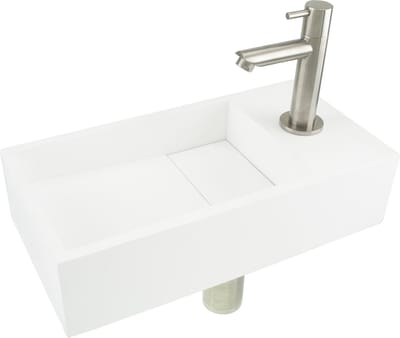 DIFFERNZ SOLID FONTEINSET 360X185X90MM WIT
