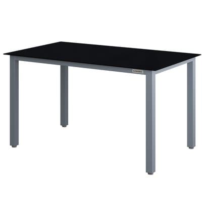 Tuintafel Bern Zilver Aluminium 150x90x75cm
