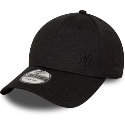 New Era Flawless Mesh 9forty New York Yankees Pet Zwart