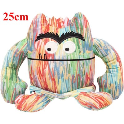 Emotionele Monster Knuffels Grote Mond Demon Gevuld Anime Knuffel Kleurrijke Poppen voor Verjaardag Halloween Feest Cadeaus