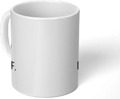 Mok - 275 ML - Koffiemok Collega - Koffietas geschenk - Koffiebeker Papa - Mokken - Koffietassen Humor - Spreuken - Quote - Eend - Duck off - Grote theemok - Theemokken groot - Leuke thee mok - Thee tas Mama - Grappige cadeaus